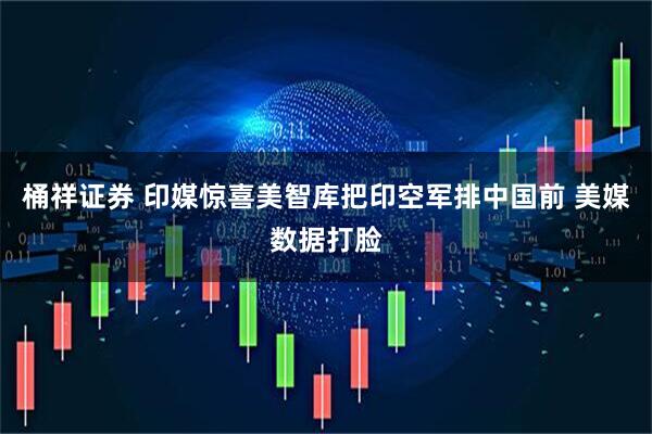 桶祥证券 印媒惊喜美智库把印空军排中国前 美媒数据打脸